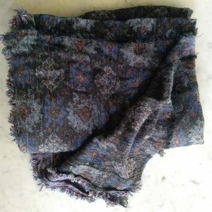 UO ecote blue scarf